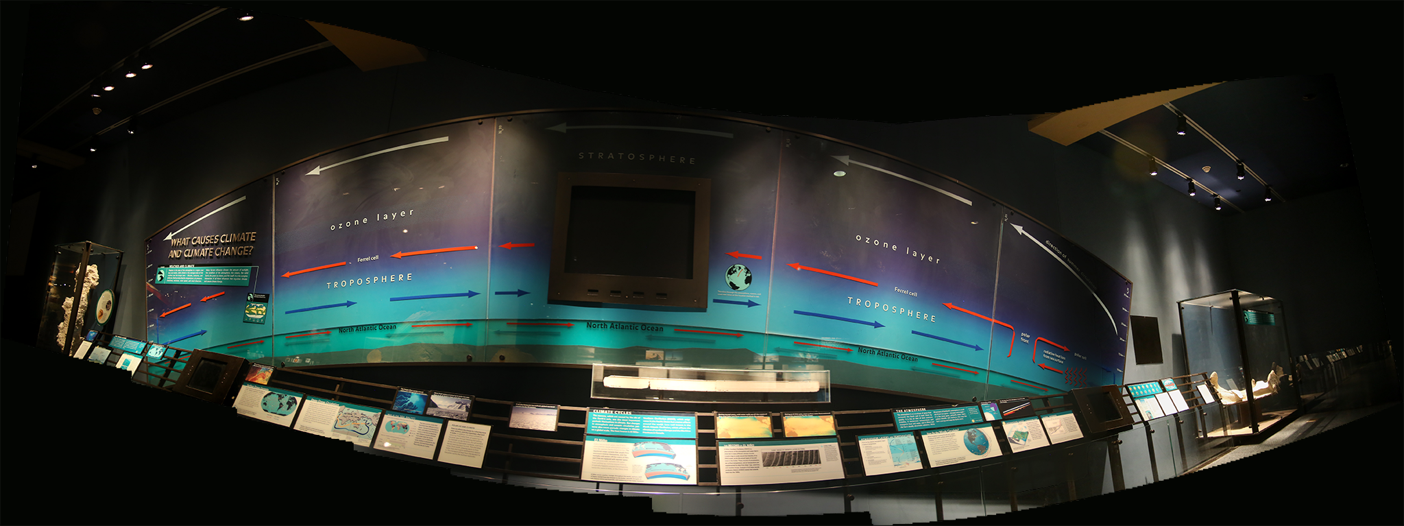 Climate wall panorama