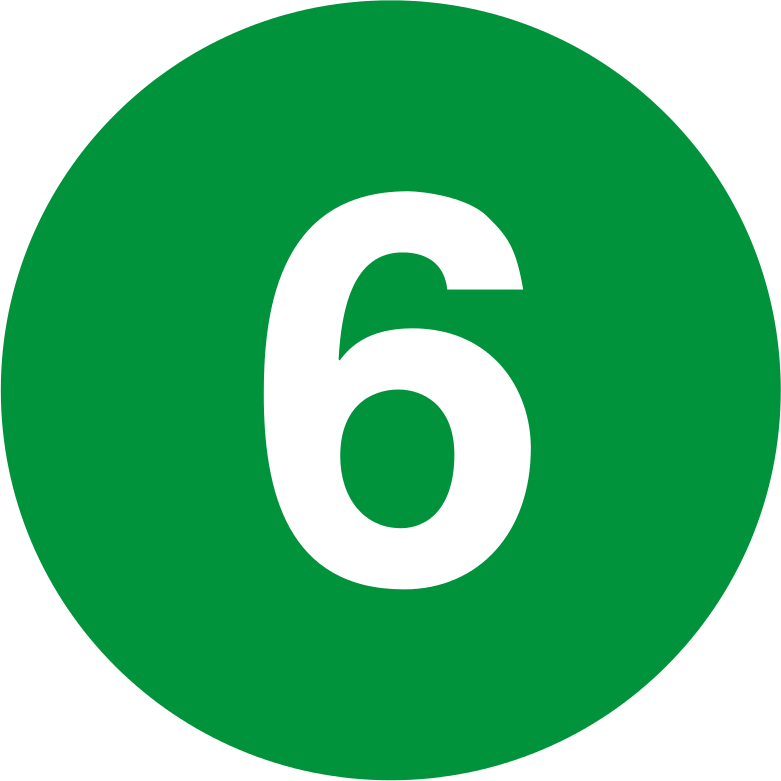 6 train symbol