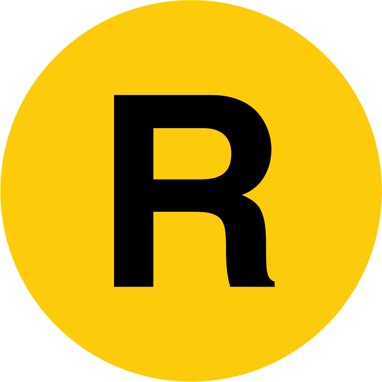R line symbol